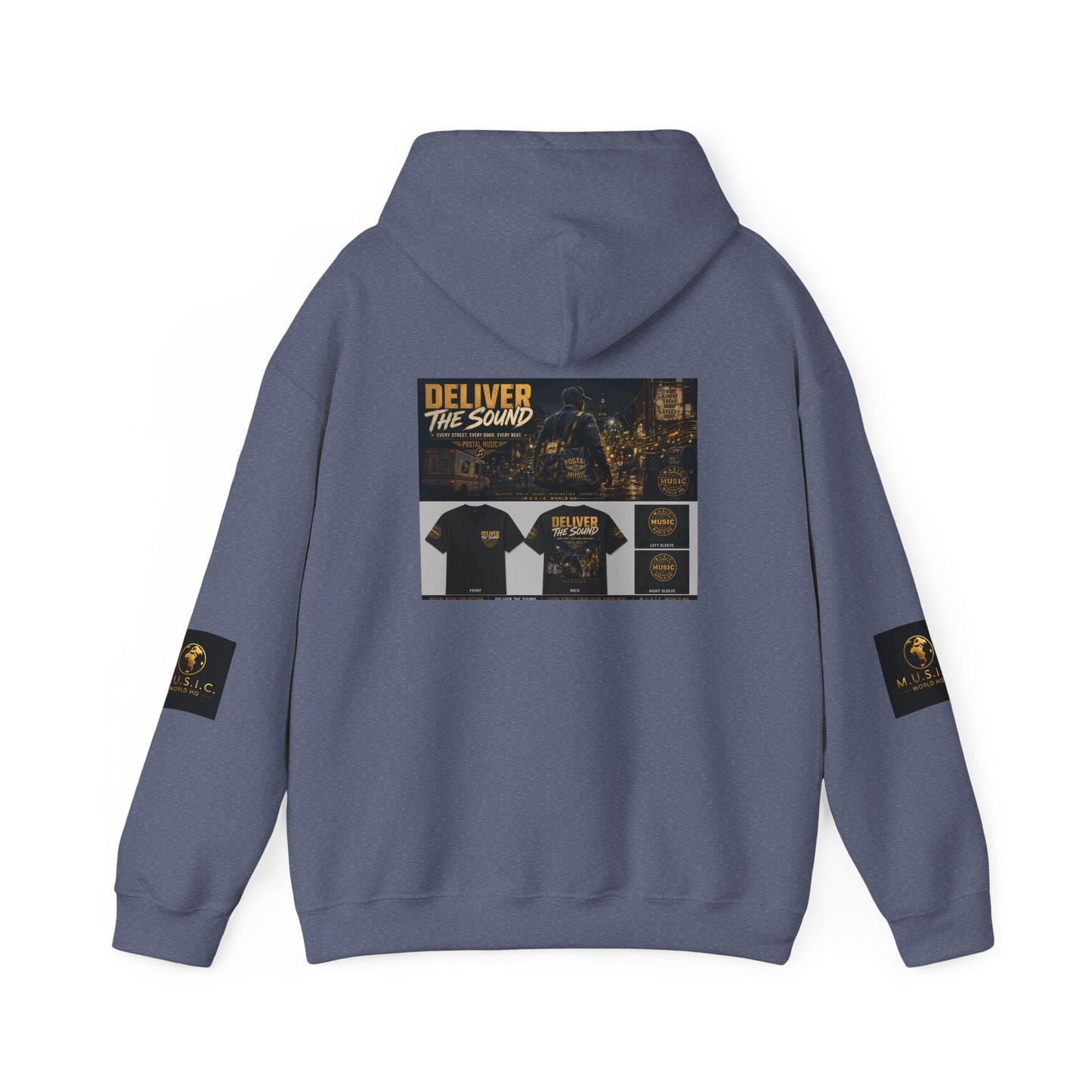 Postal Music — Deliver the Sound — Core Pullover Hoodie