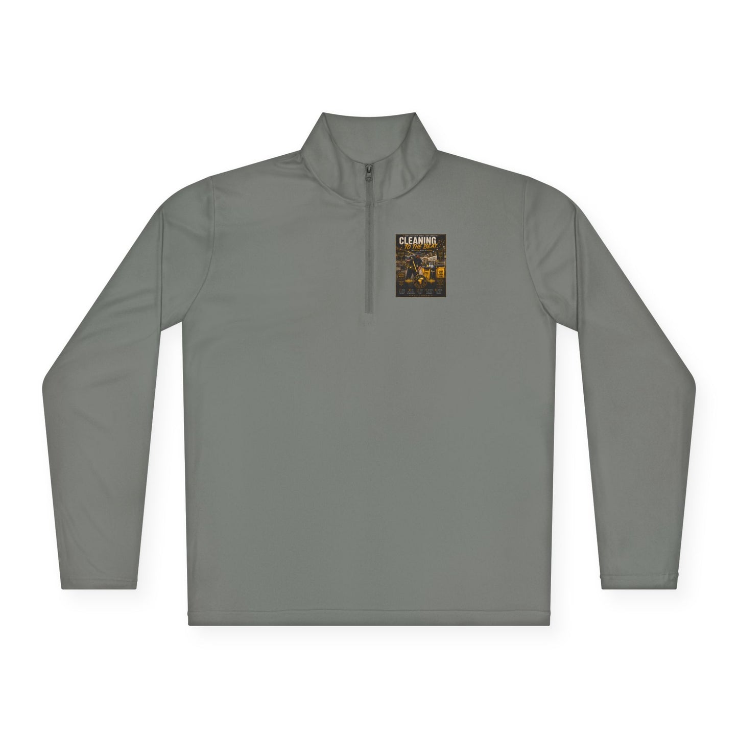 Cleaning to the Beat — Quarter-Zip Pullover