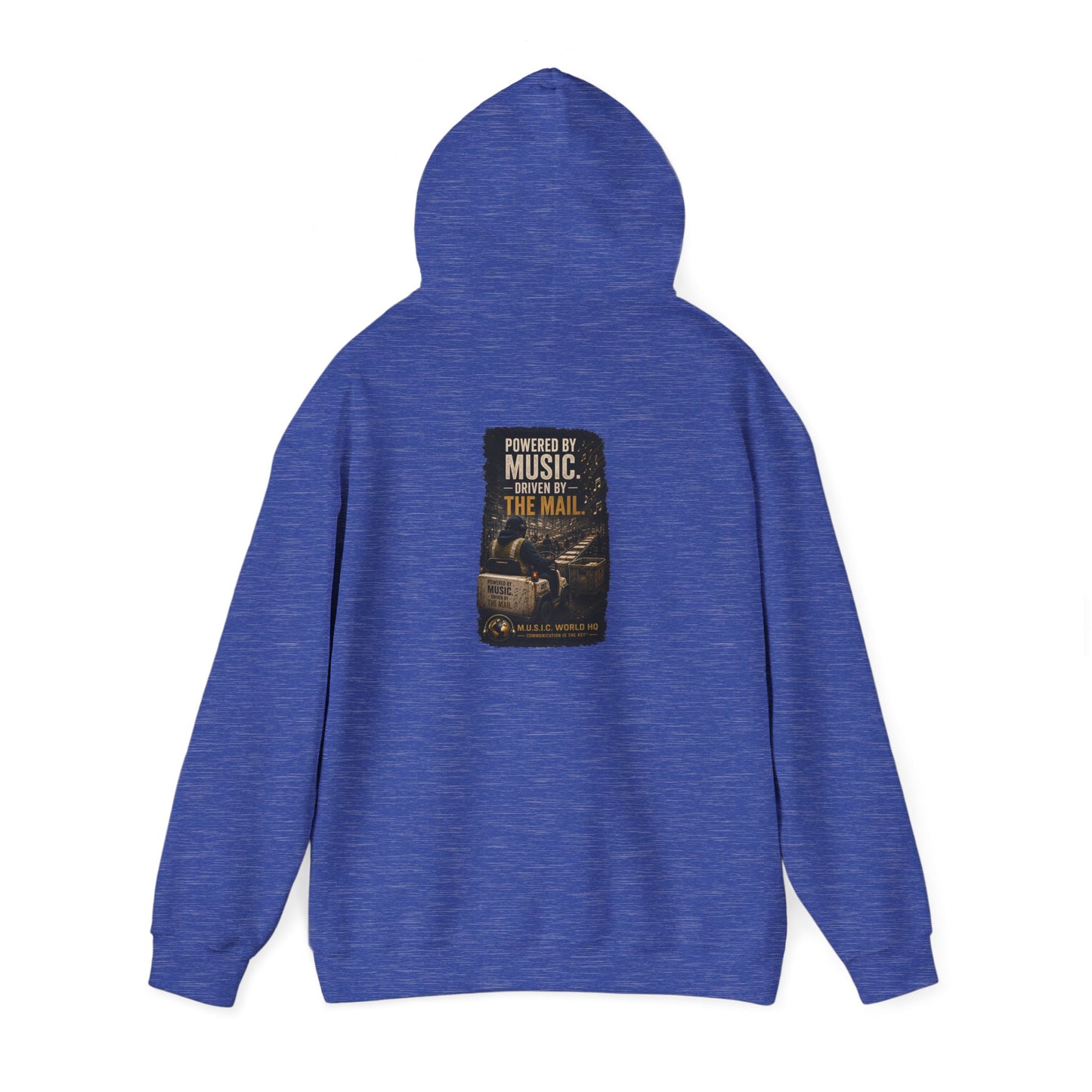 Postal Music - Powered by Music Hoodie - Colorways B