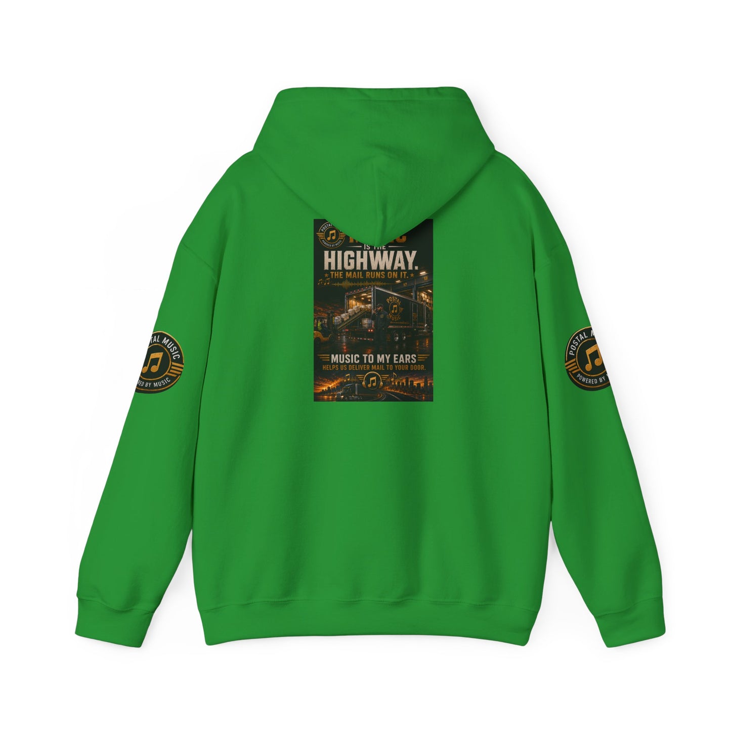 Postal Music — Music Is the Highway — Core Pullover Hoodie