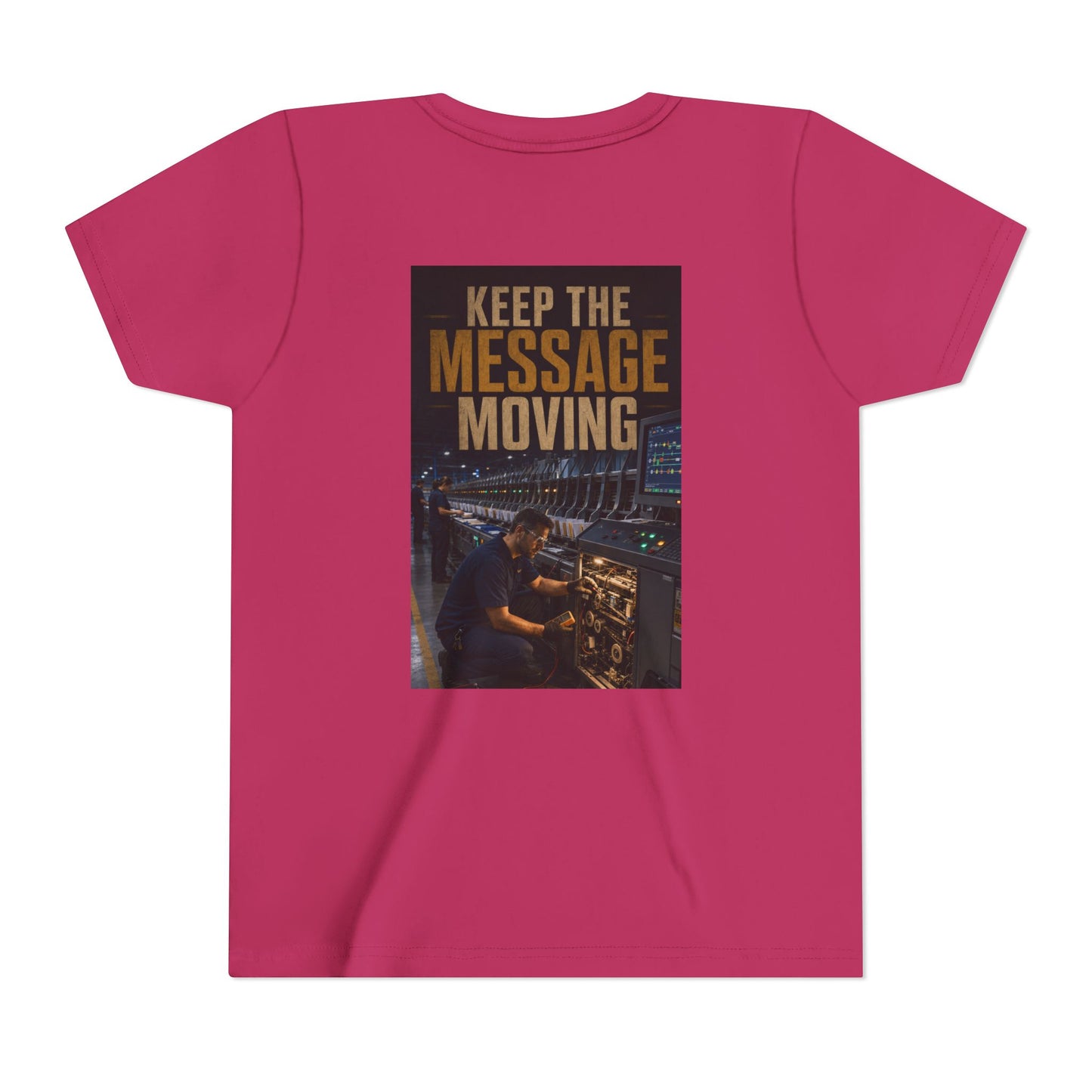 Postal Music — Keep the Message Moving — Youth T-Shirt