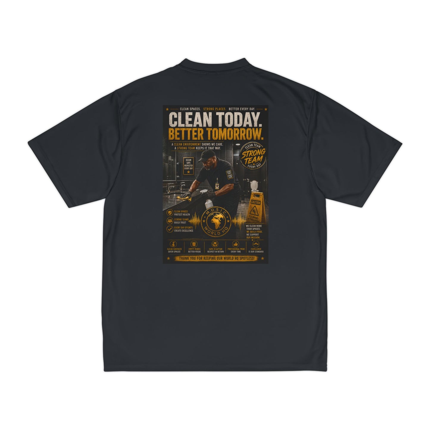 Clean Today. Better Tomorrow. — Performance T-Shirt Dri-Fit