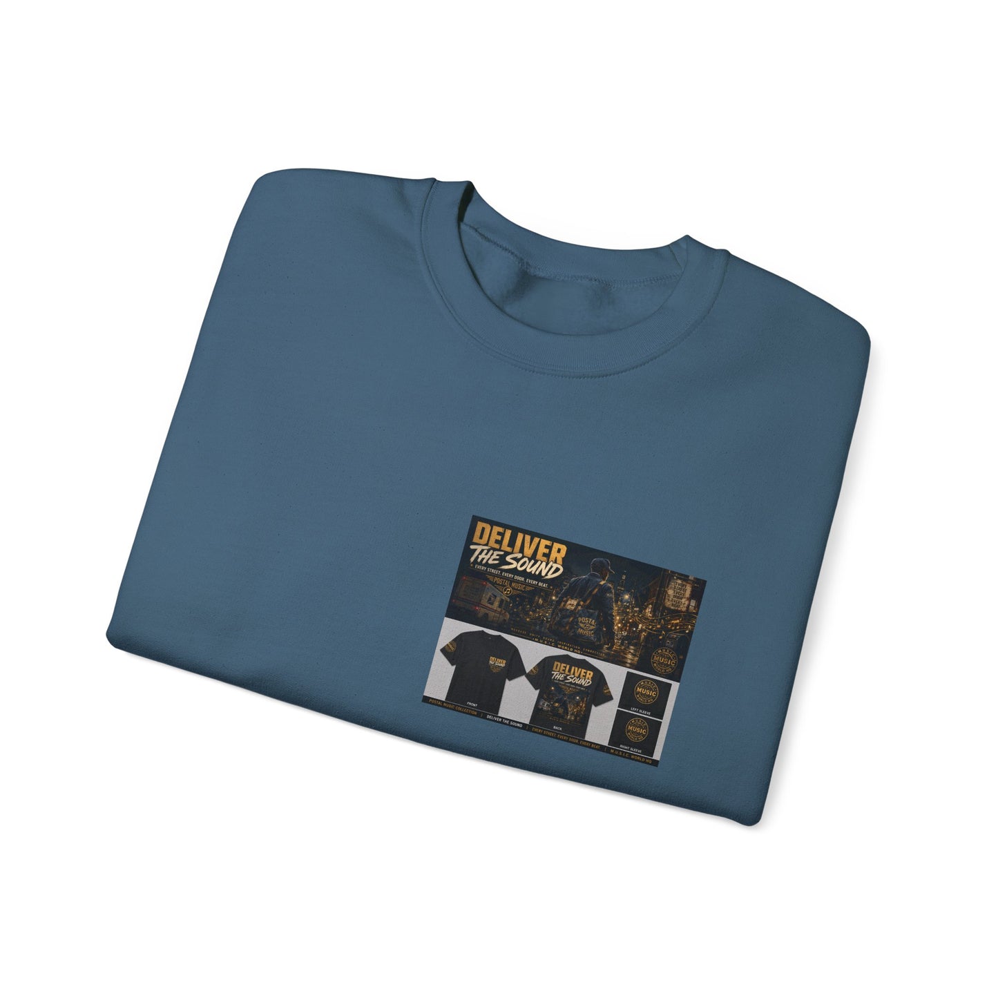 Postal Music — Deliver the Sound — Core Crewneck Sweatshirt