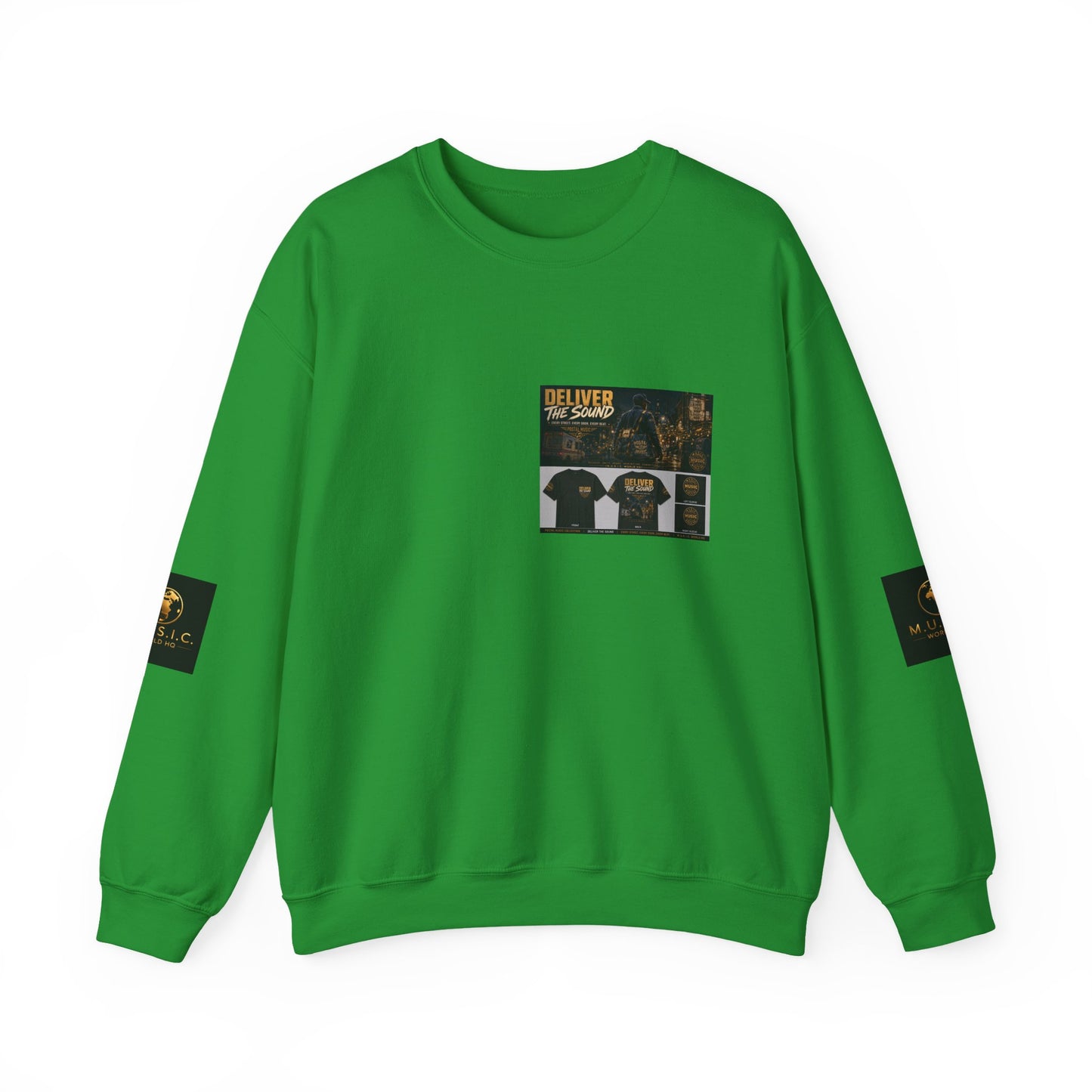 Postal Music — Deliver the Sound — Core Crewneck Sweatshirt