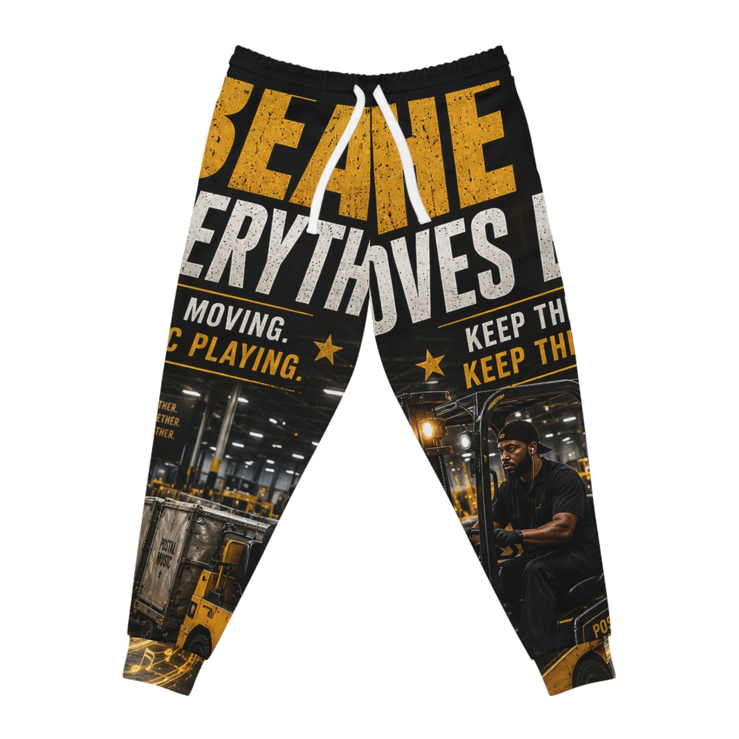 The Beat Moves Everything — Men's Sweatpants | Postal Music