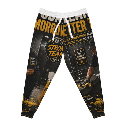 Clean Today. Better Tomorrow. — Athletic Track Pants