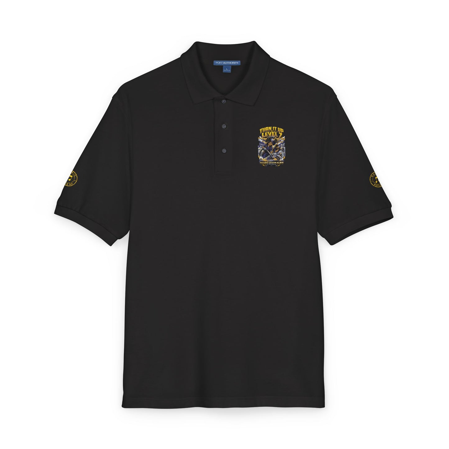 Postal Music - Turn It Up to Level 7 - Unisex Polo Shirt