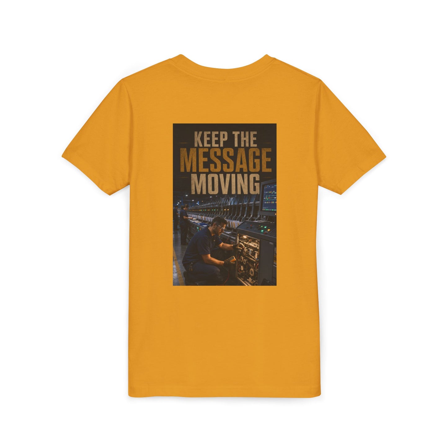 Postal Music — Keep the Message Moving — Youth T-Shirt