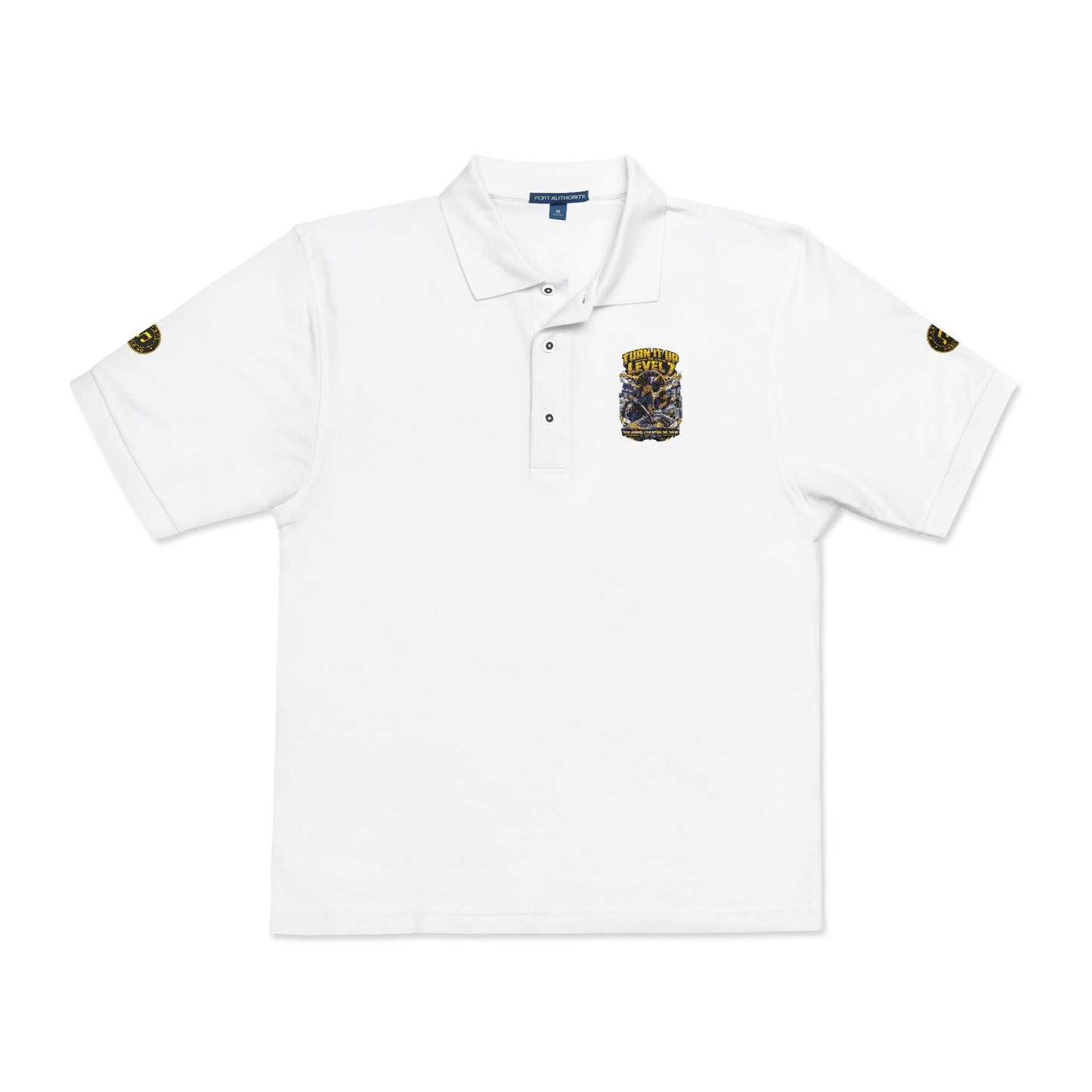 Postal Music - Turn It Up to Level 7 - Unisex Polo Shirt
