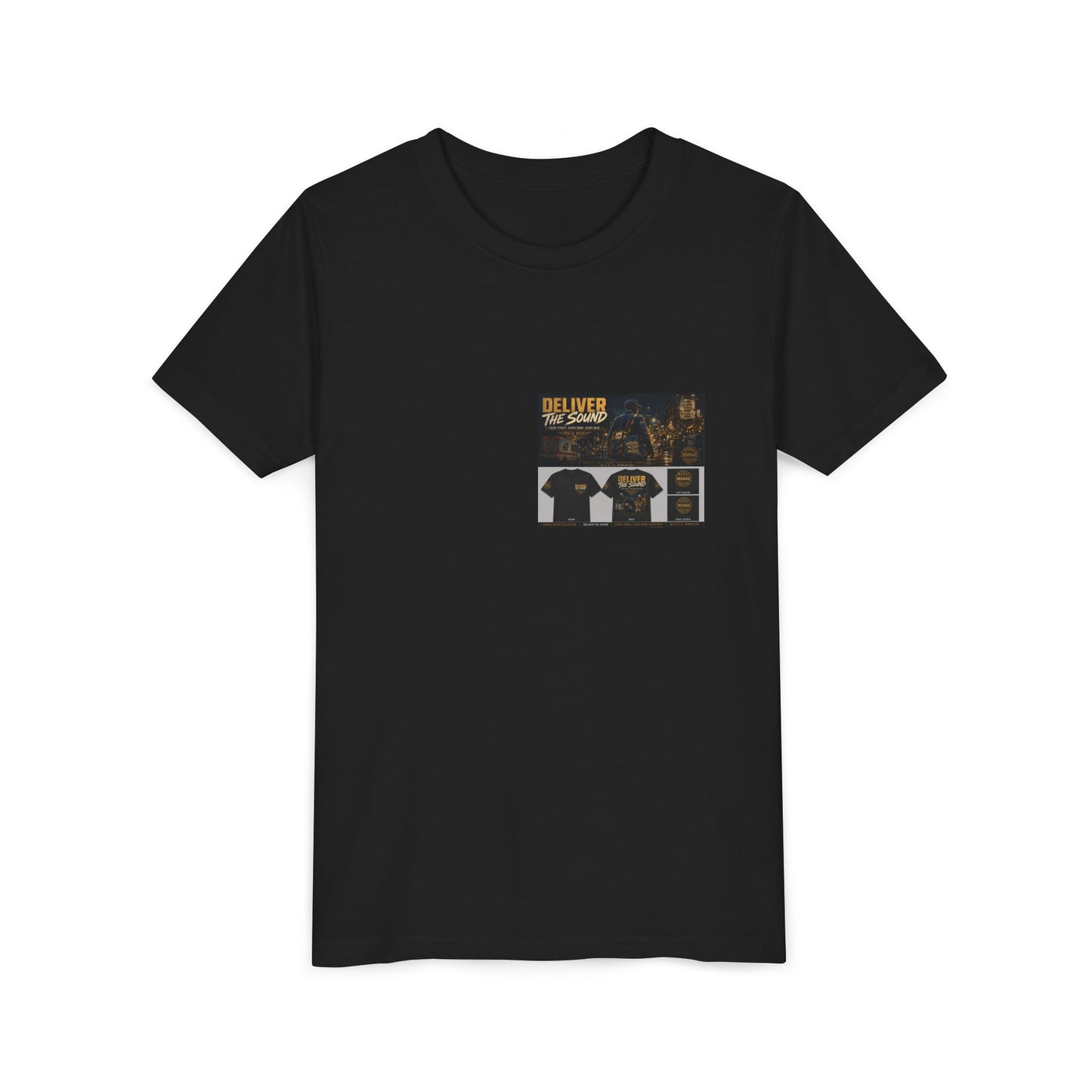 Postal Music — Deliver the Sound — Youth T-Shirt