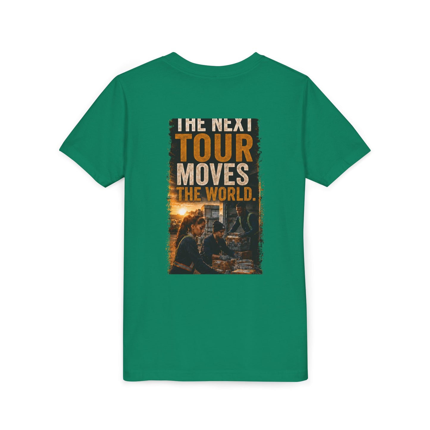 Postal Music — The Next Tour Youth T-Shirt — Color Group 1 of 2