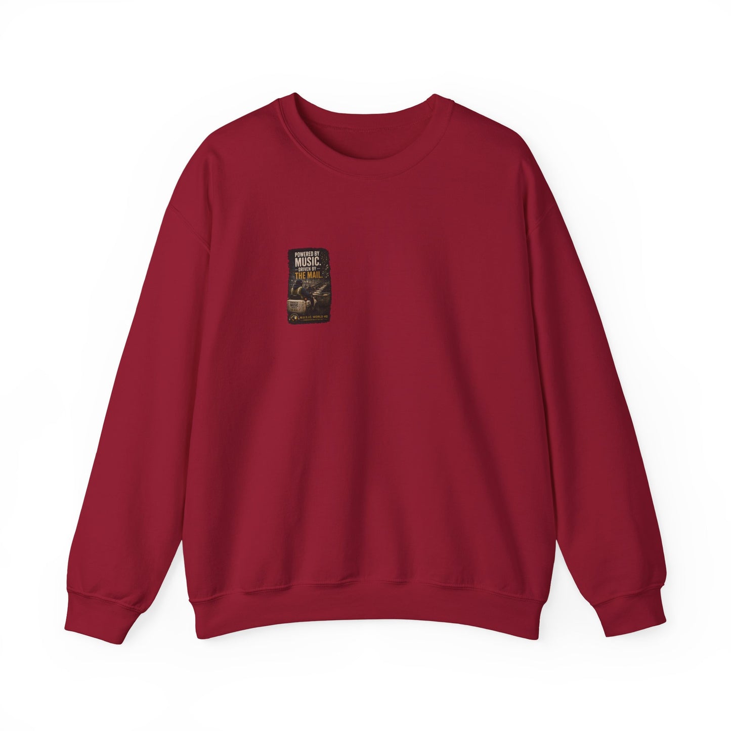 Postal Music - Powered by Music Crewneck Sweatshirt - Colorways A