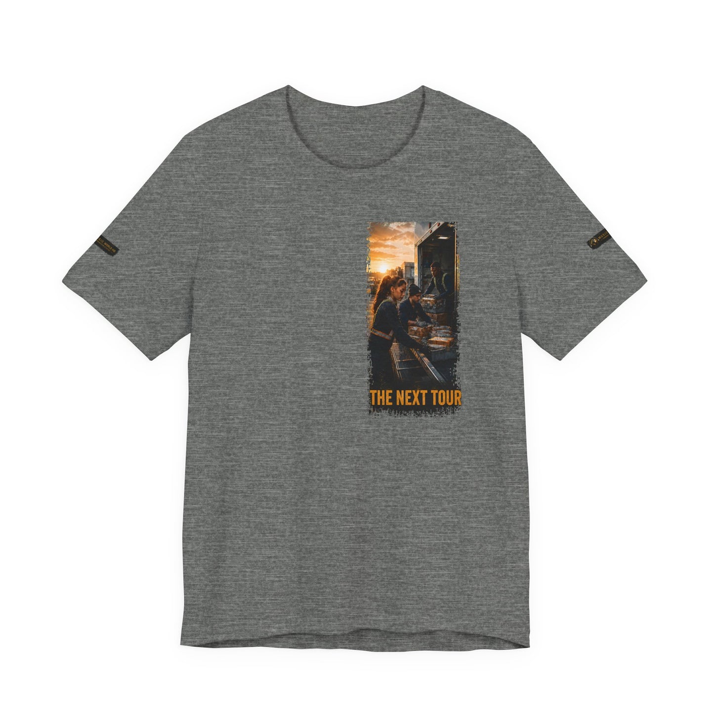 Postal Music — The Next Tour Premium Unisex T-Shirt — Color Group 2 of 11