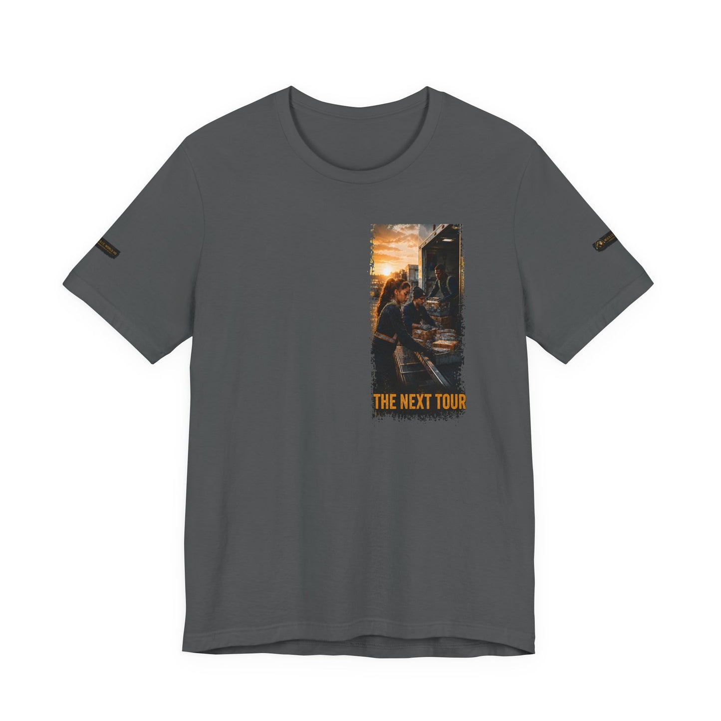 Postal Music - The Next Tour Premium Unisex T-Shirt - Color Group 1 of 11