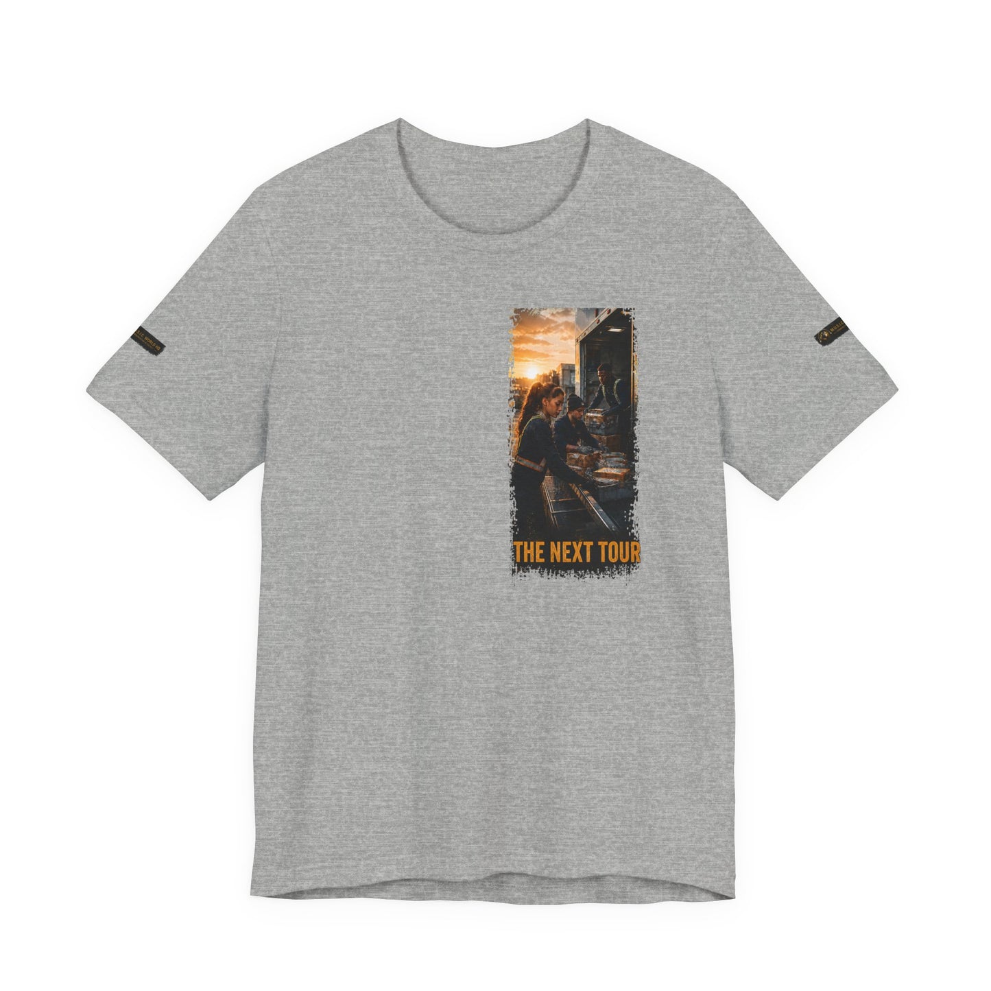 Postal Music - The Next Tour Premium Unisex T-Shirt - Color Group 1 of 11