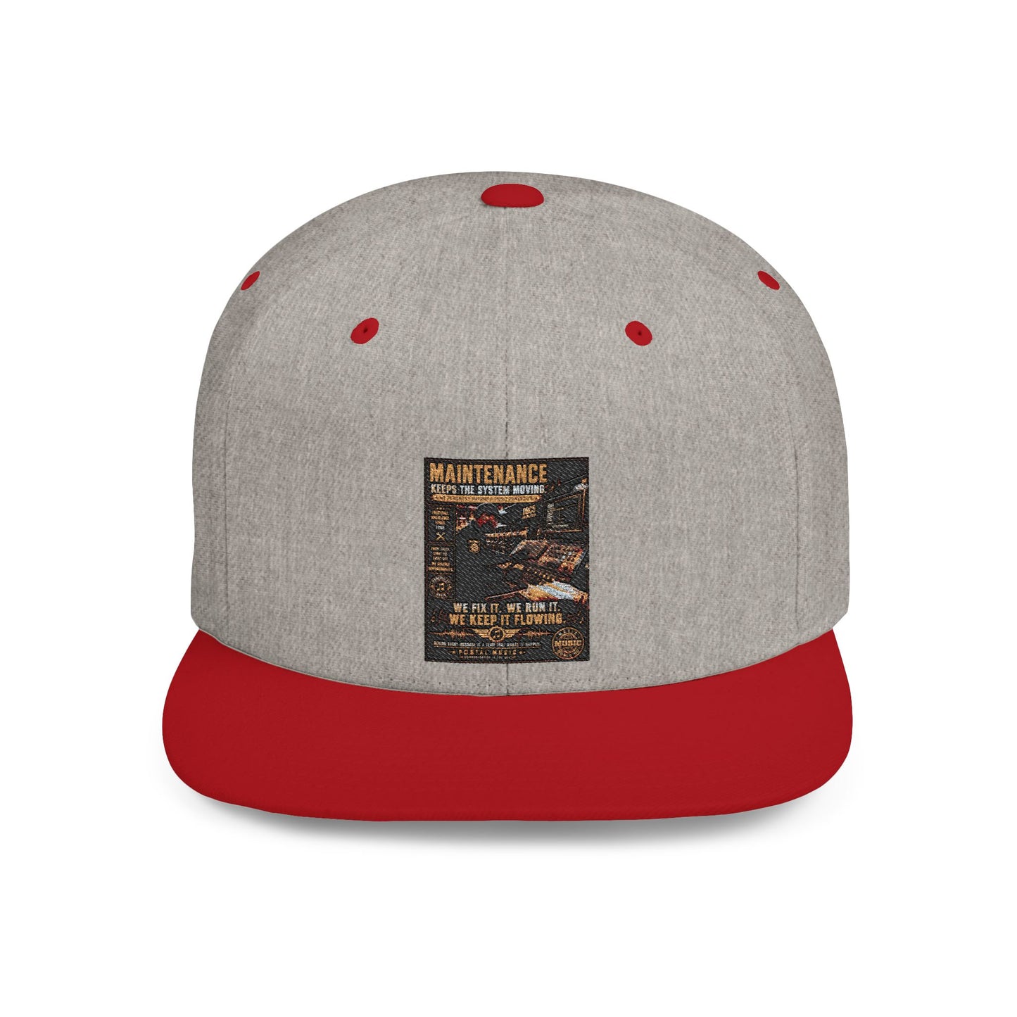Postal Music — Maintenance Keeps the System Moving — Flat-Bill Snapback