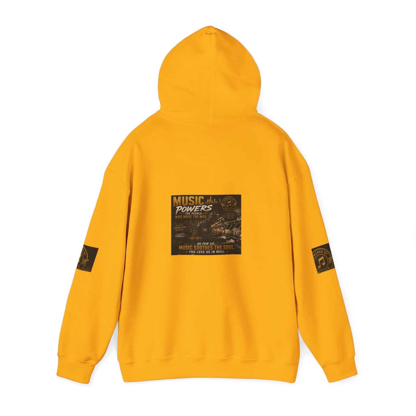 Postal Music — Music Powers the People — Core Pullover Hoodie
