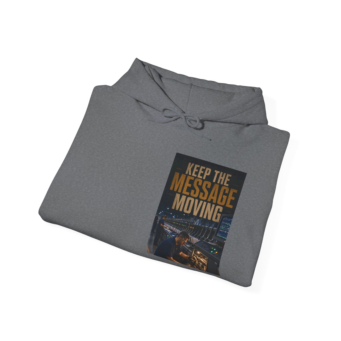 Postal Music — Keep the Message Moving — Core Pullover Hoodie
