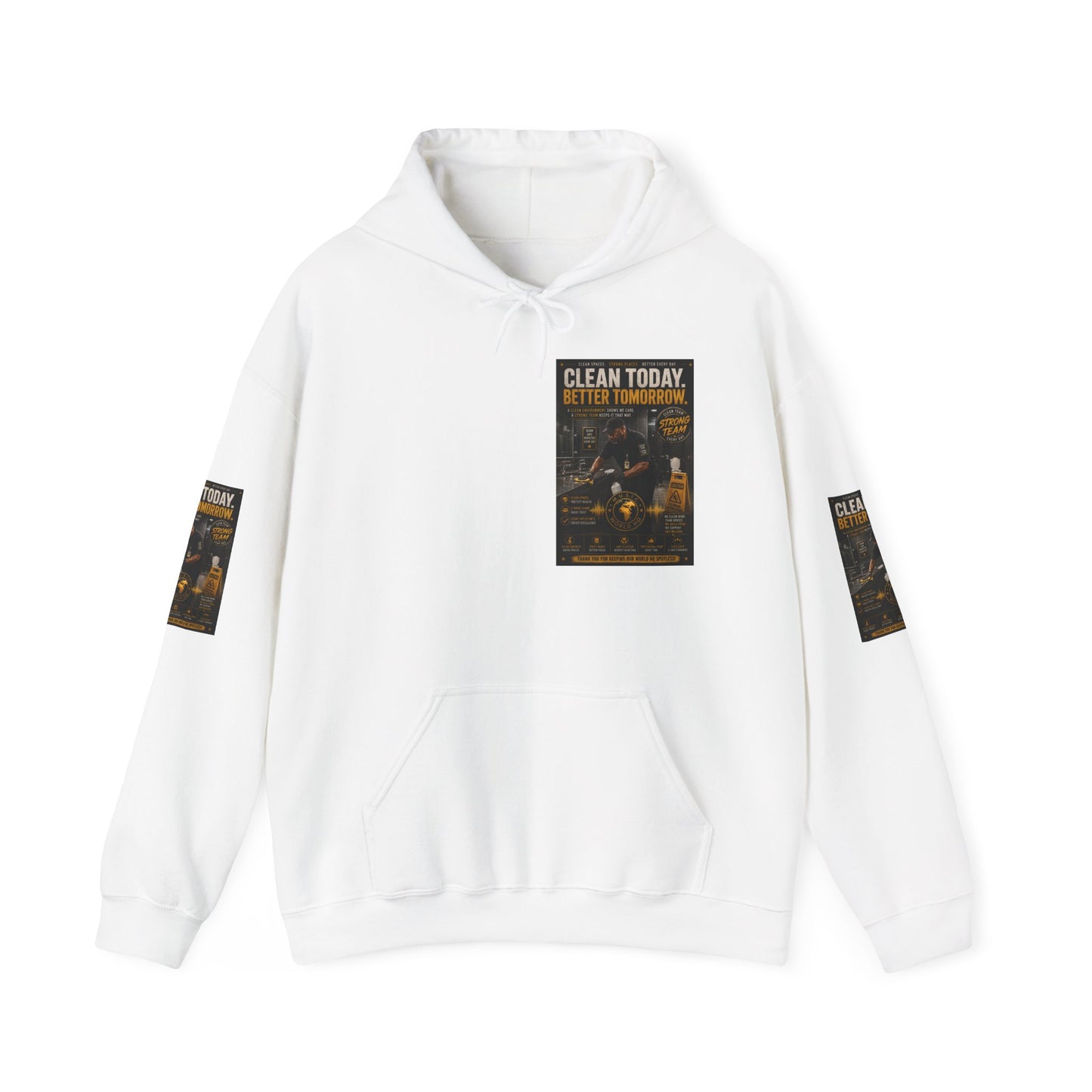 Clean Today. Better Tomorrow. — Hoodie