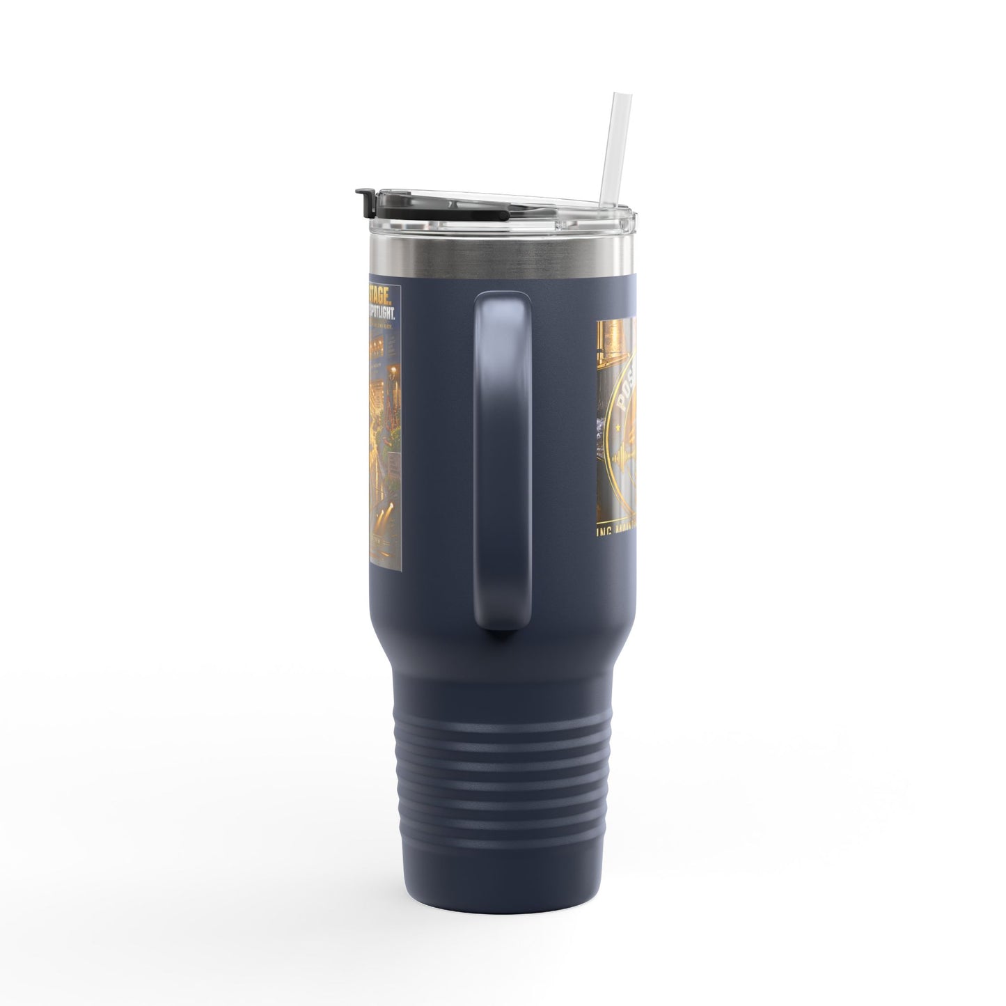 Postal Music - We Set the Stage - Insulated Travel Mug 40oz