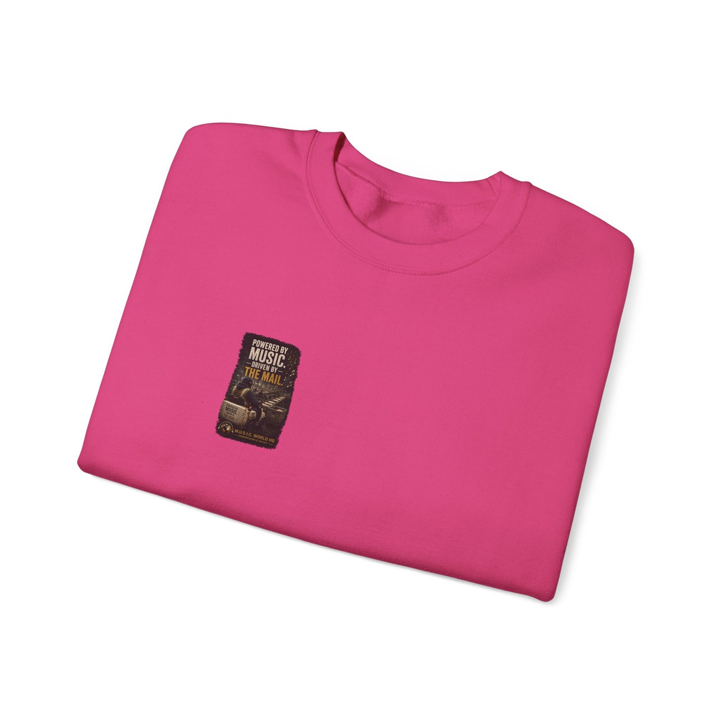 Postal Music - Powered by Music Crewneck Sweatshirt - Colorways B