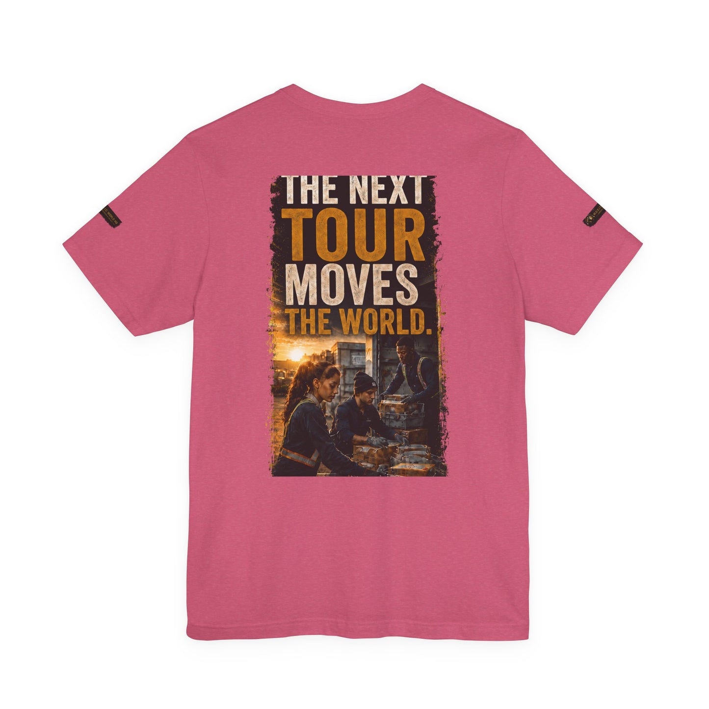 Postal Music — The Next Tour Premium Unisex T-Shirt — Color Group 6 of 11