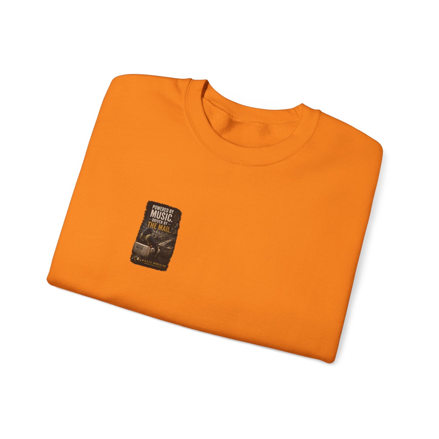 Postal Music - Powered by Music Crewneck Sweatshirt - Colorways C