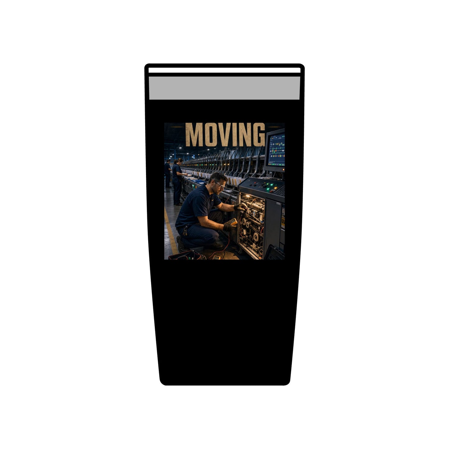 Postal Music — Keep the Message Moving — Insulated Tumbler 20oz