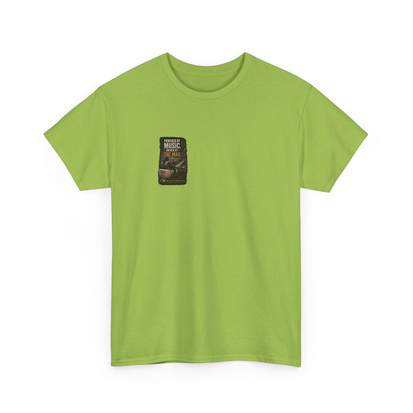 Postal Music - Powered by Music Premium T-Shirt - Colorways C