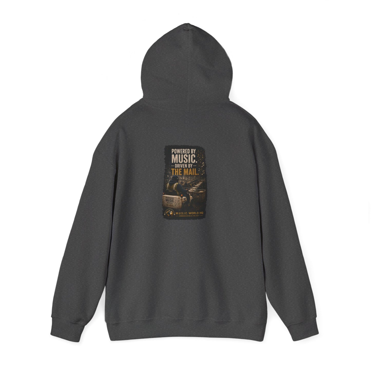 Postal Music - Powered by Music Hoodie - Colorways A2