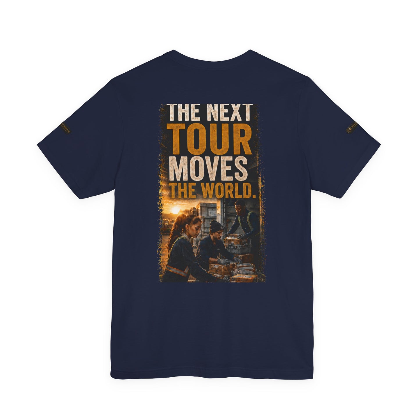 Postal Music — The Next Tour Premium Unisex T-Shirt — Color Group 8 of 11