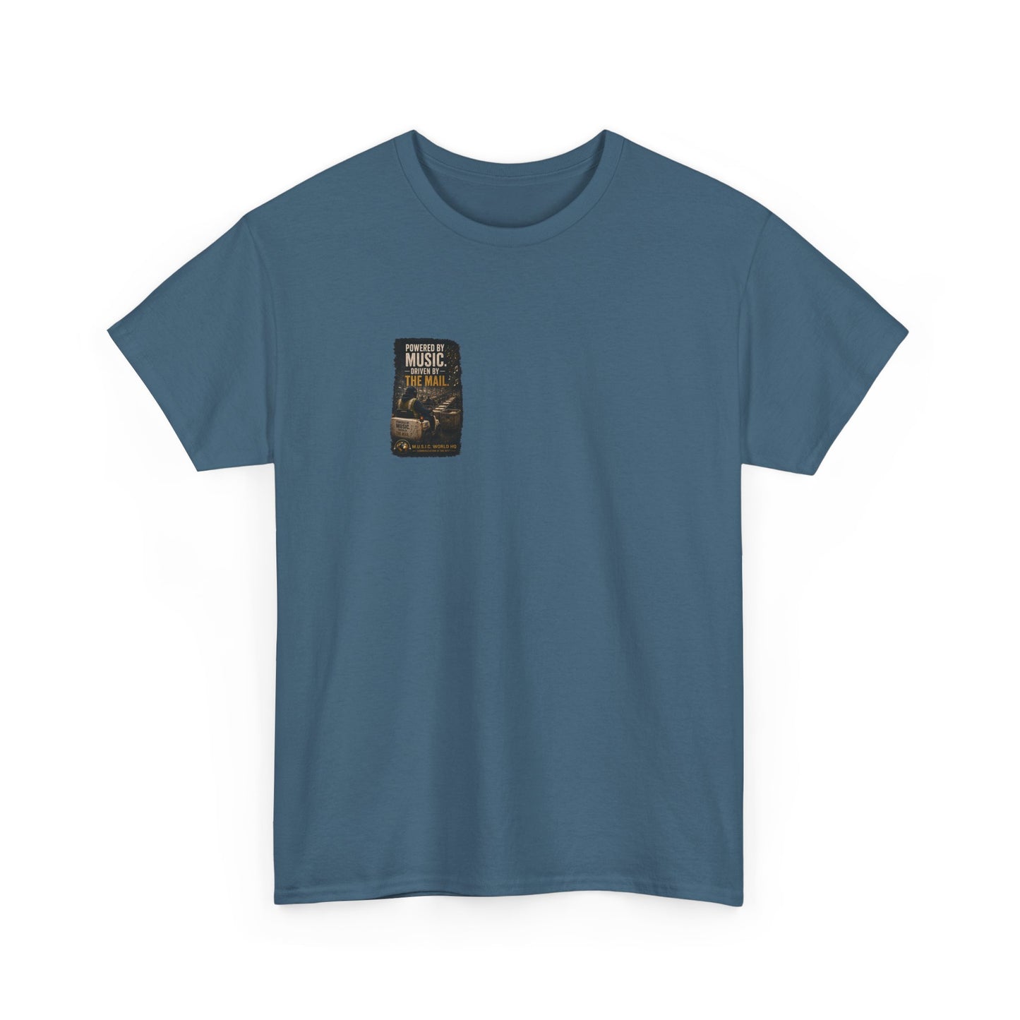 Postal Music - Powered by Music Premium T-Shirt - Colorways C