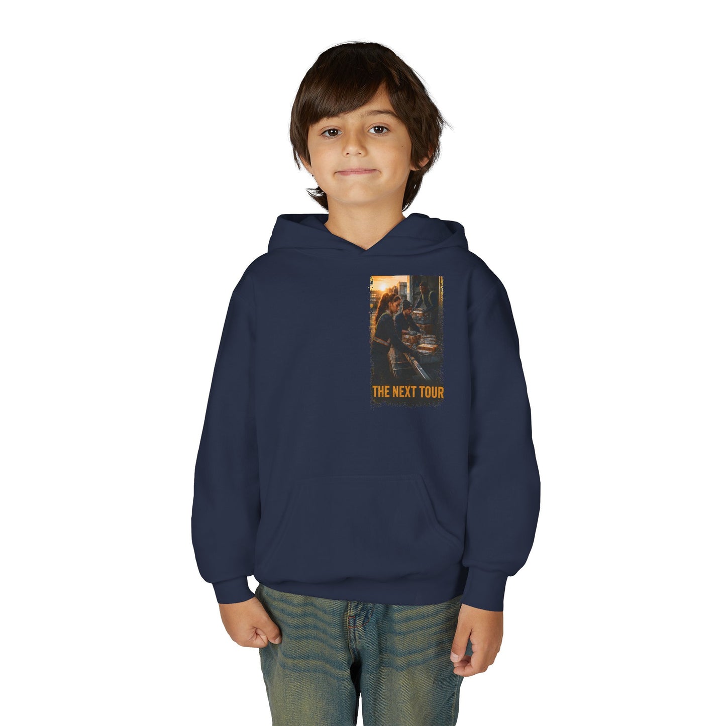 Postal Music — The Next Tour Youth Hoodie