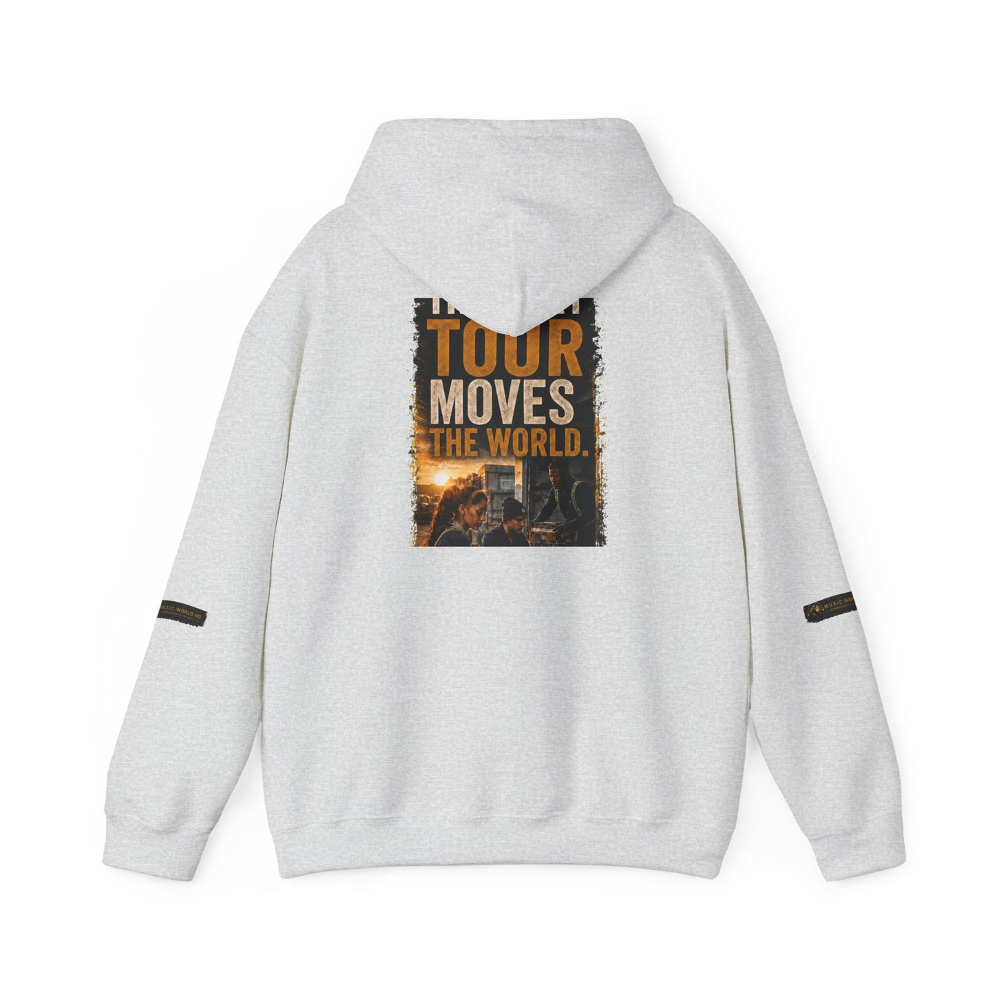 Postal Music - The Next Tour Core Pullover Hoodie - Color Group 1A Alternate Ash Route