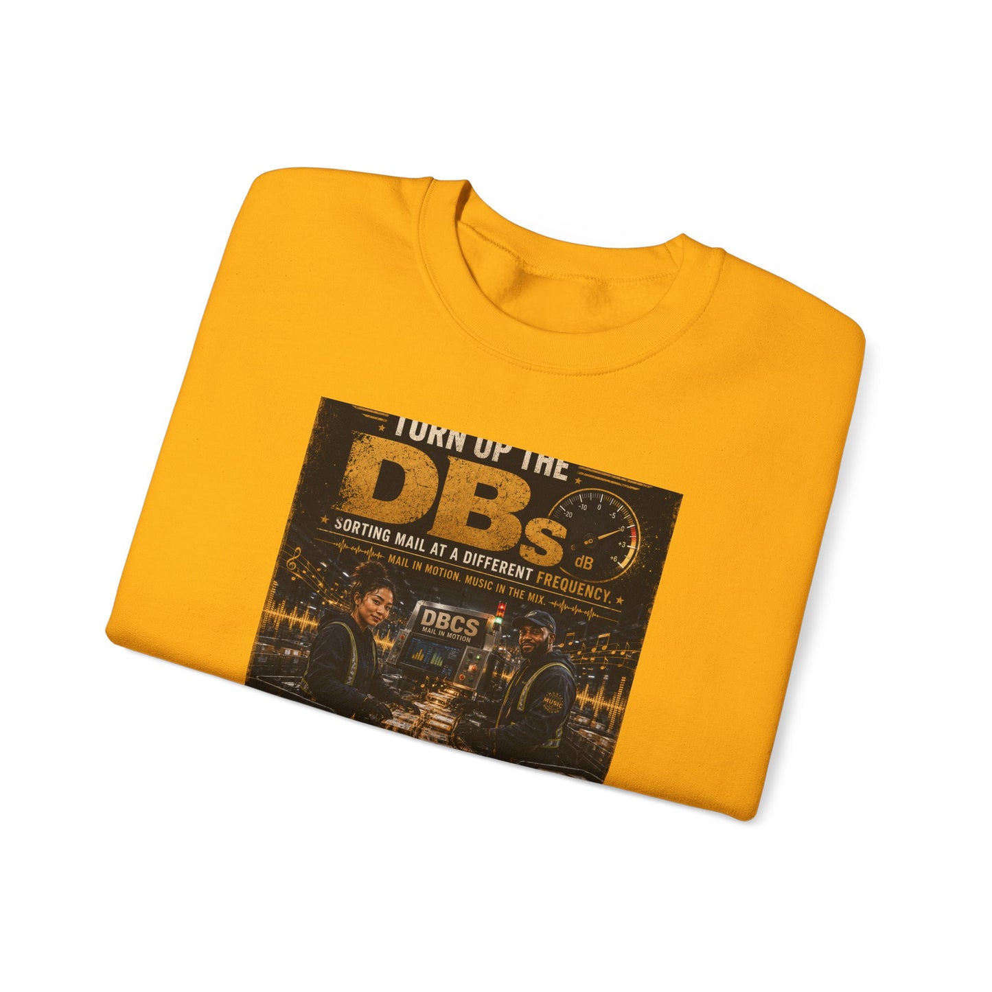 Turn Up the DBs — Men's Crewneck Sweatshirt (Jogger Set Top)