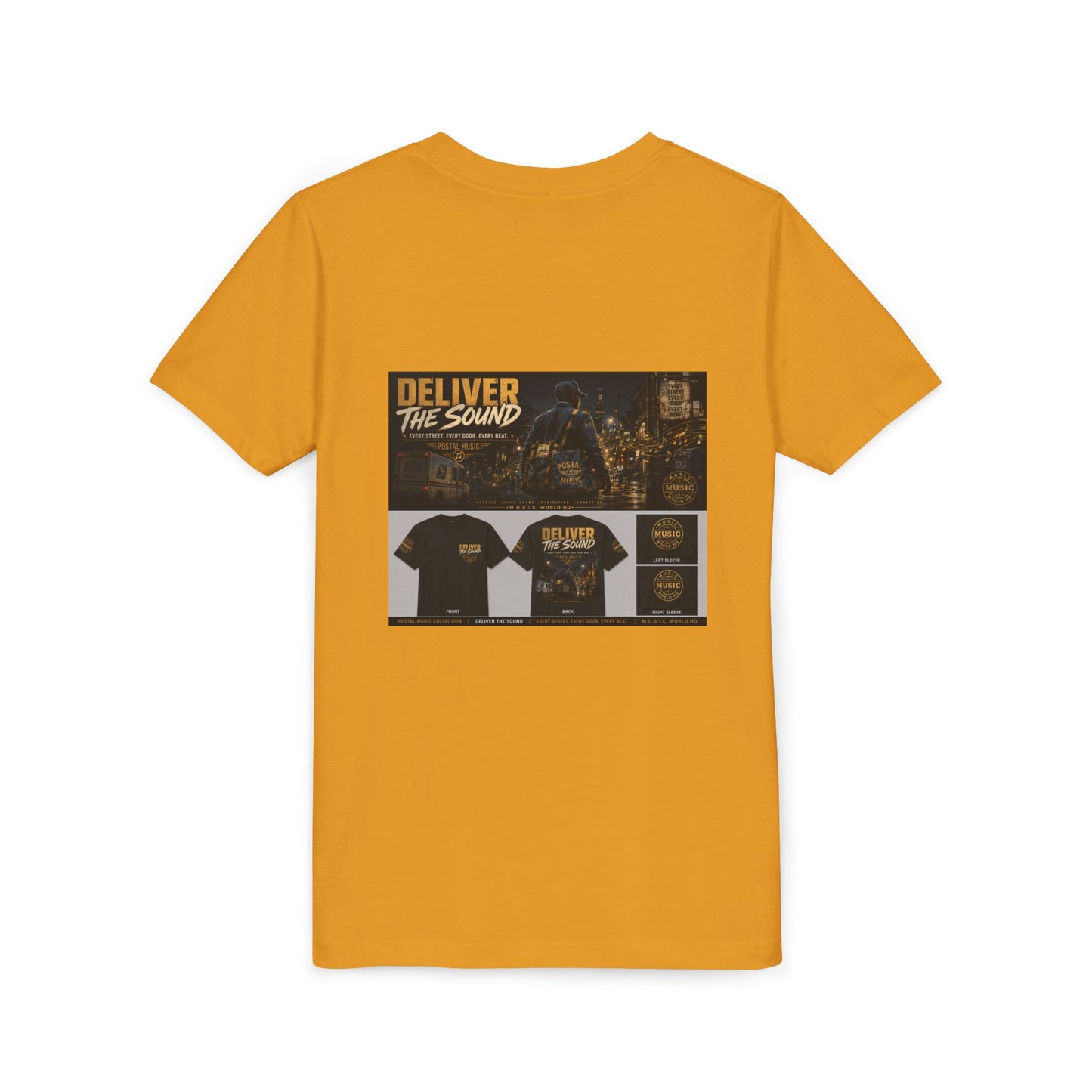 Postal Music — Deliver the Sound — Youth T-Shirt