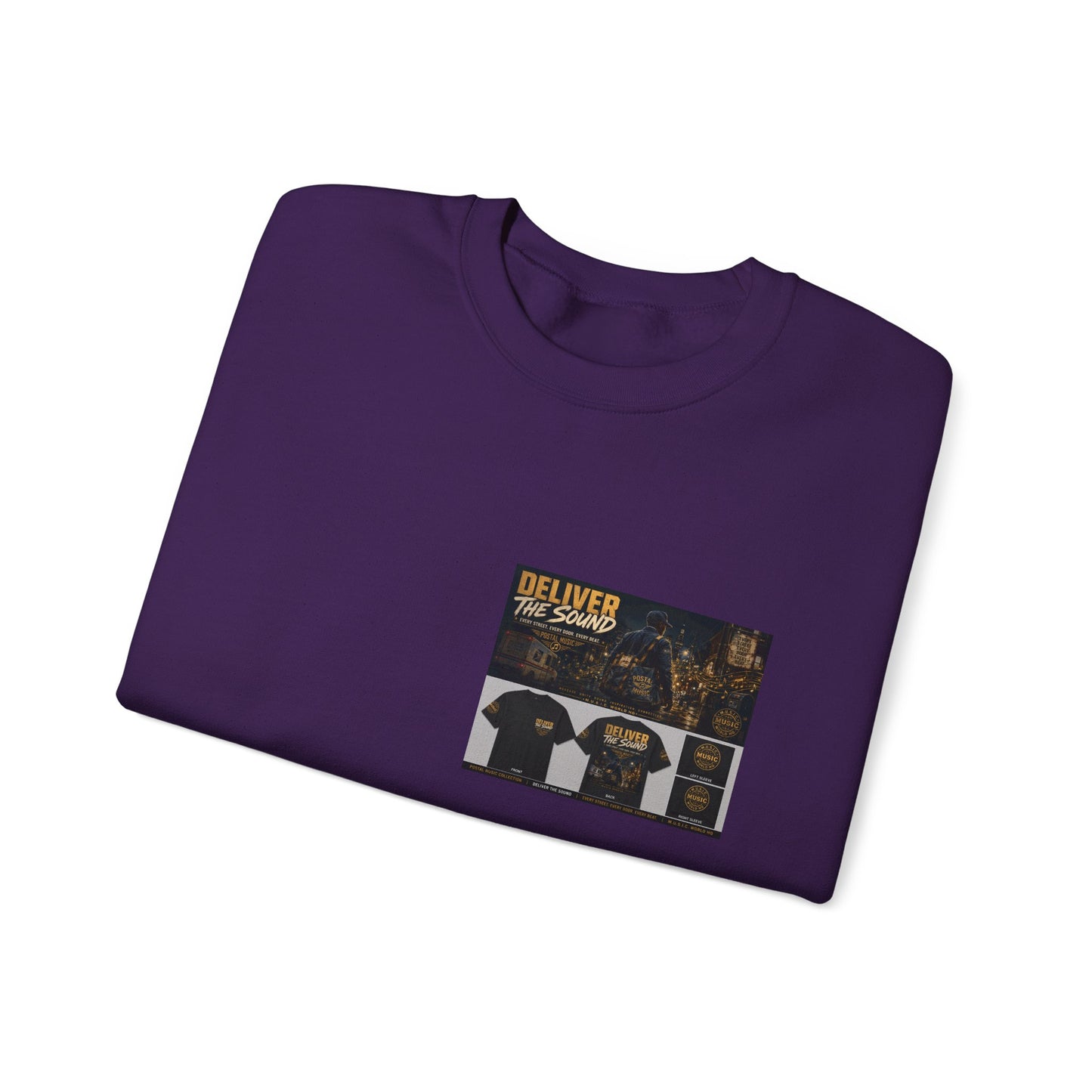 Postal Music — Deliver the Sound — Core Crewneck Sweatshirt