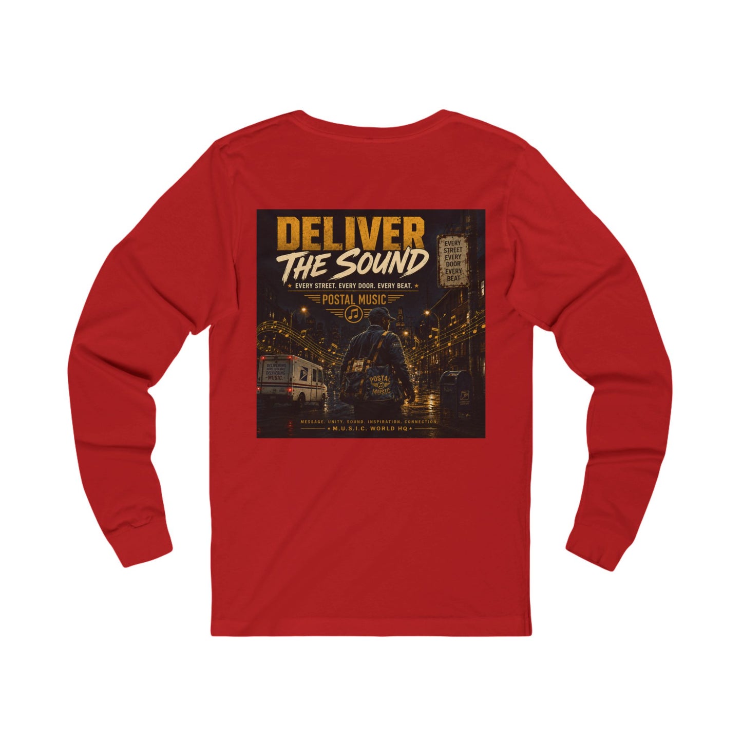 Postal Music — Deliver the Sound — Long-Sleeve T-Shirt