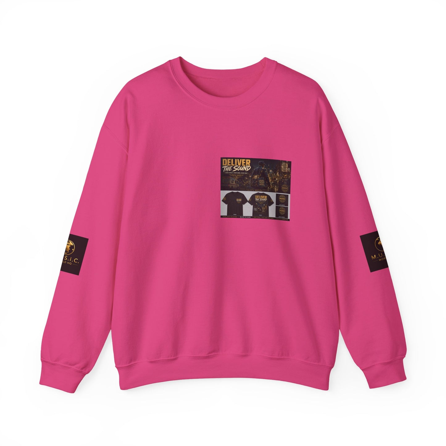 Postal Music — Deliver the Sound — Core Crewneck Sweatshirt