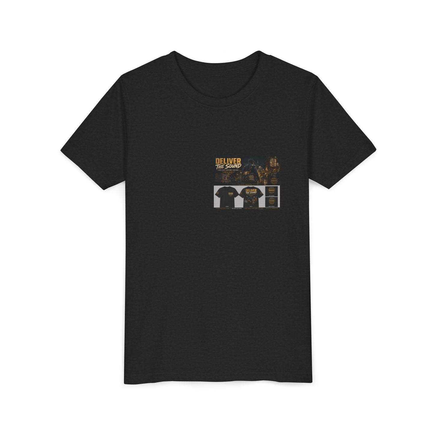 Postal Music — Deliver the Sound — Youth T-Shirt