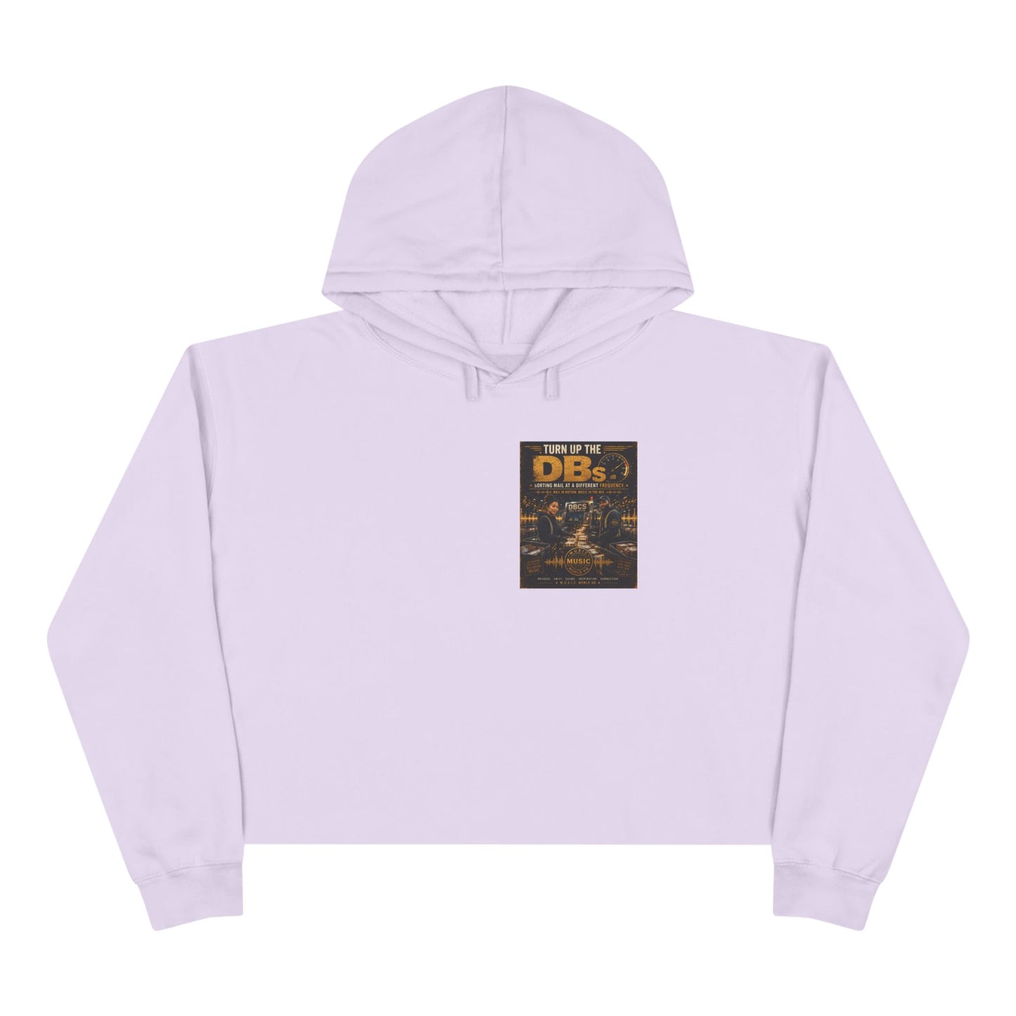 Turn Up the DBs — Women's Crop Hoodie (Matching Set Top)