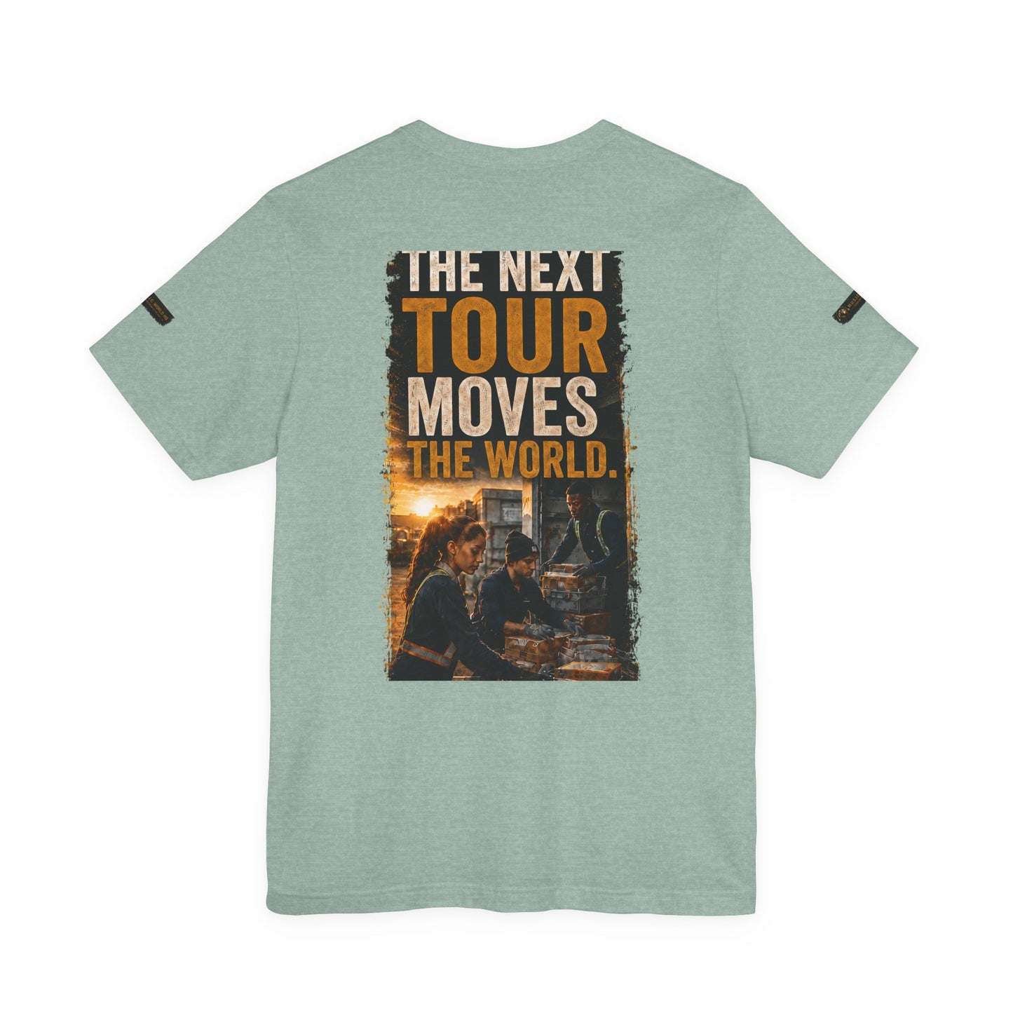 Postal Music — The Next Tour Premium Unisex T-Shirt — Color Group 6 of 11