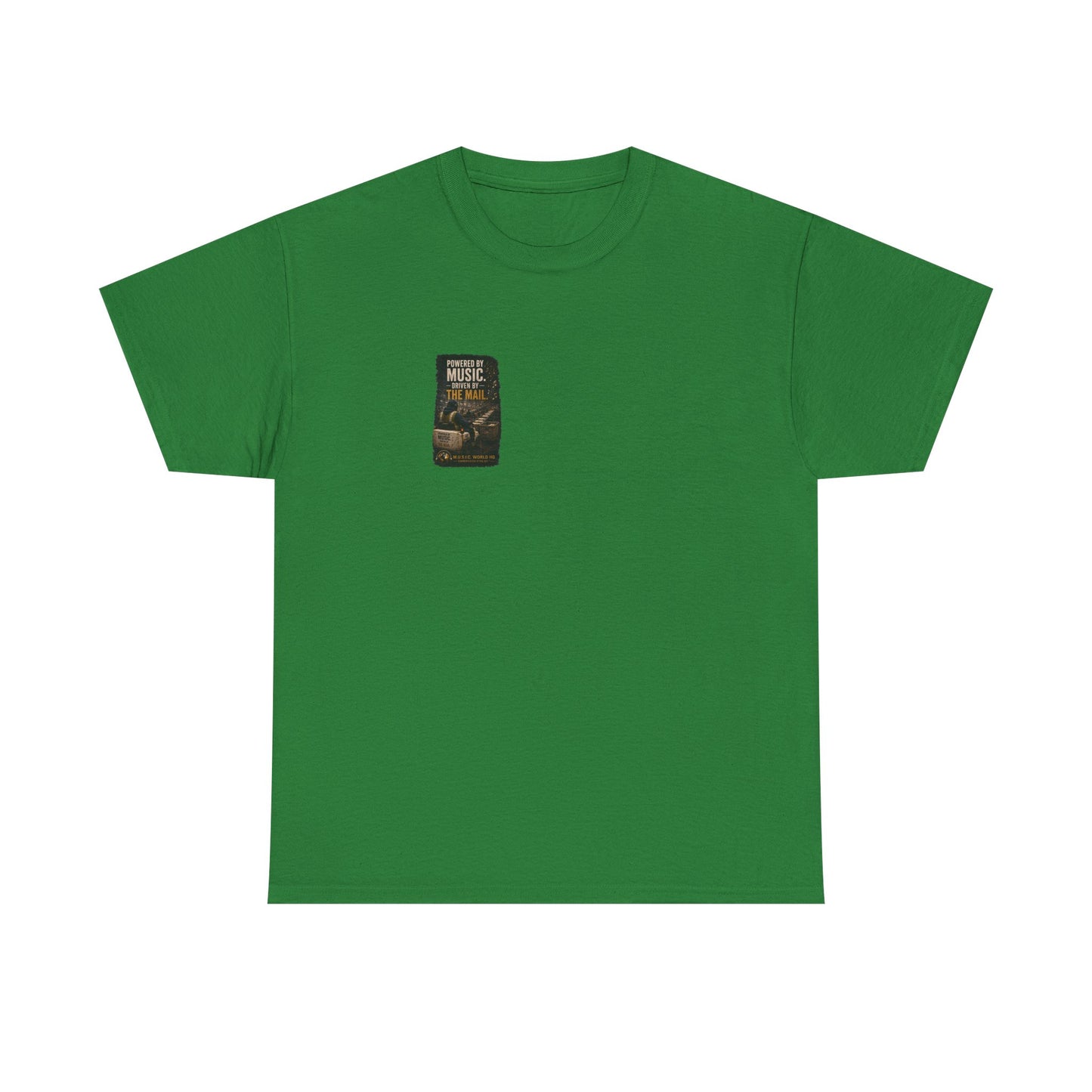 Postal Music - Powered by Music Premium T-Shirt - Colorways E