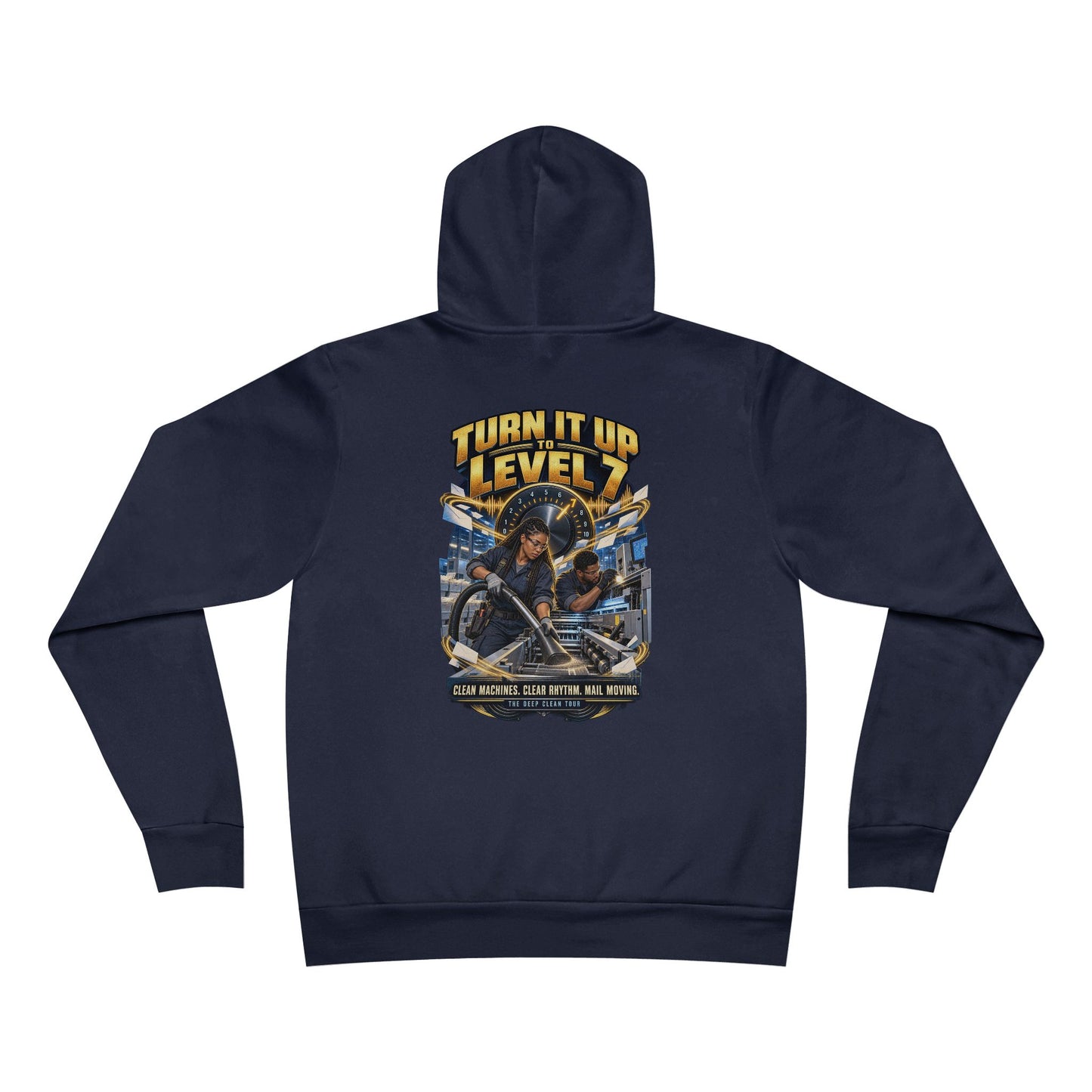 Postal Music - Turn It Up to Level 7 - Two-Piece Jogger Set - Hoodie
