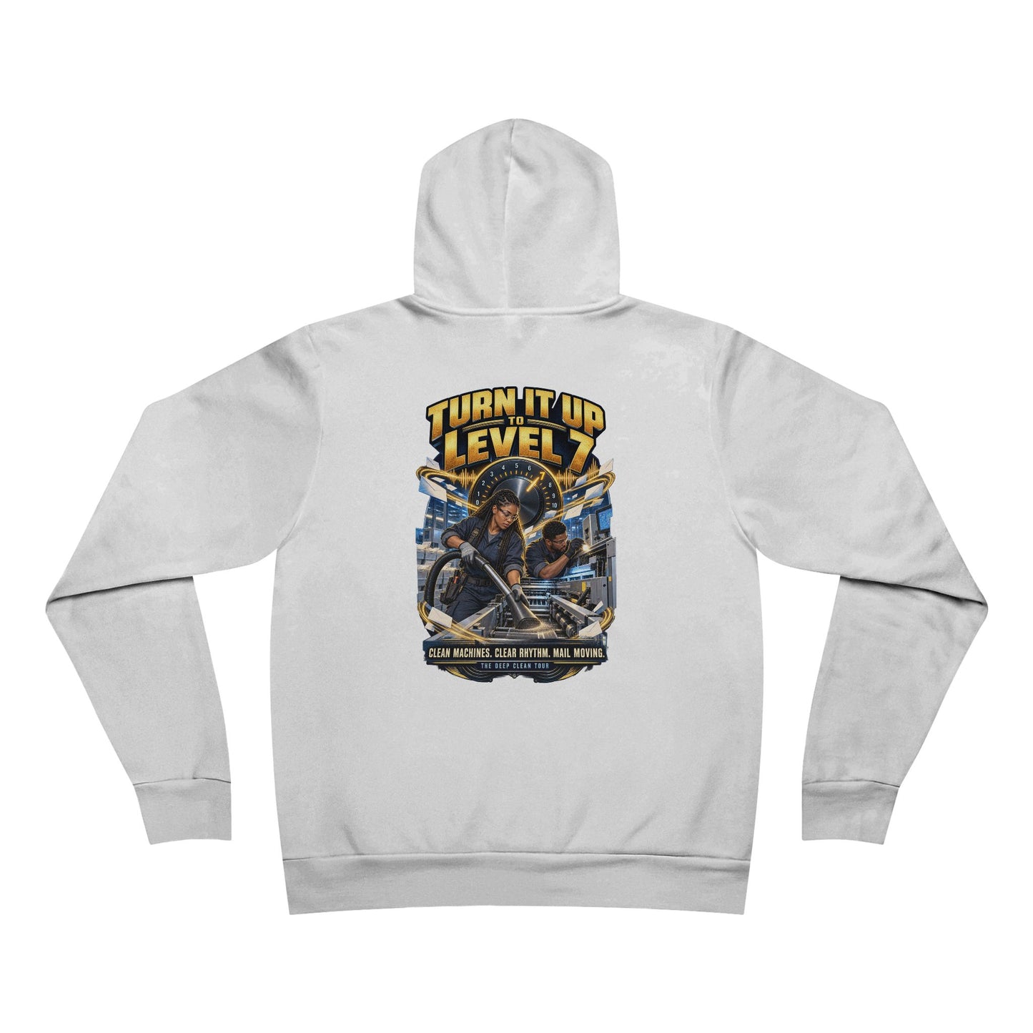 Postal Music - Turn It Up to Level 7 - Two-Piece Jogger Set - Hoodie