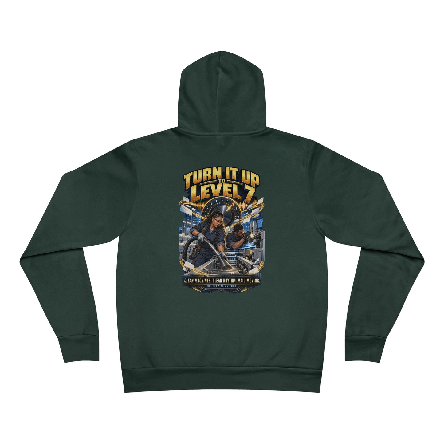 Postal Music - Turn It Up to Level 7 - Two-Piece Jogger Set - Hoodie