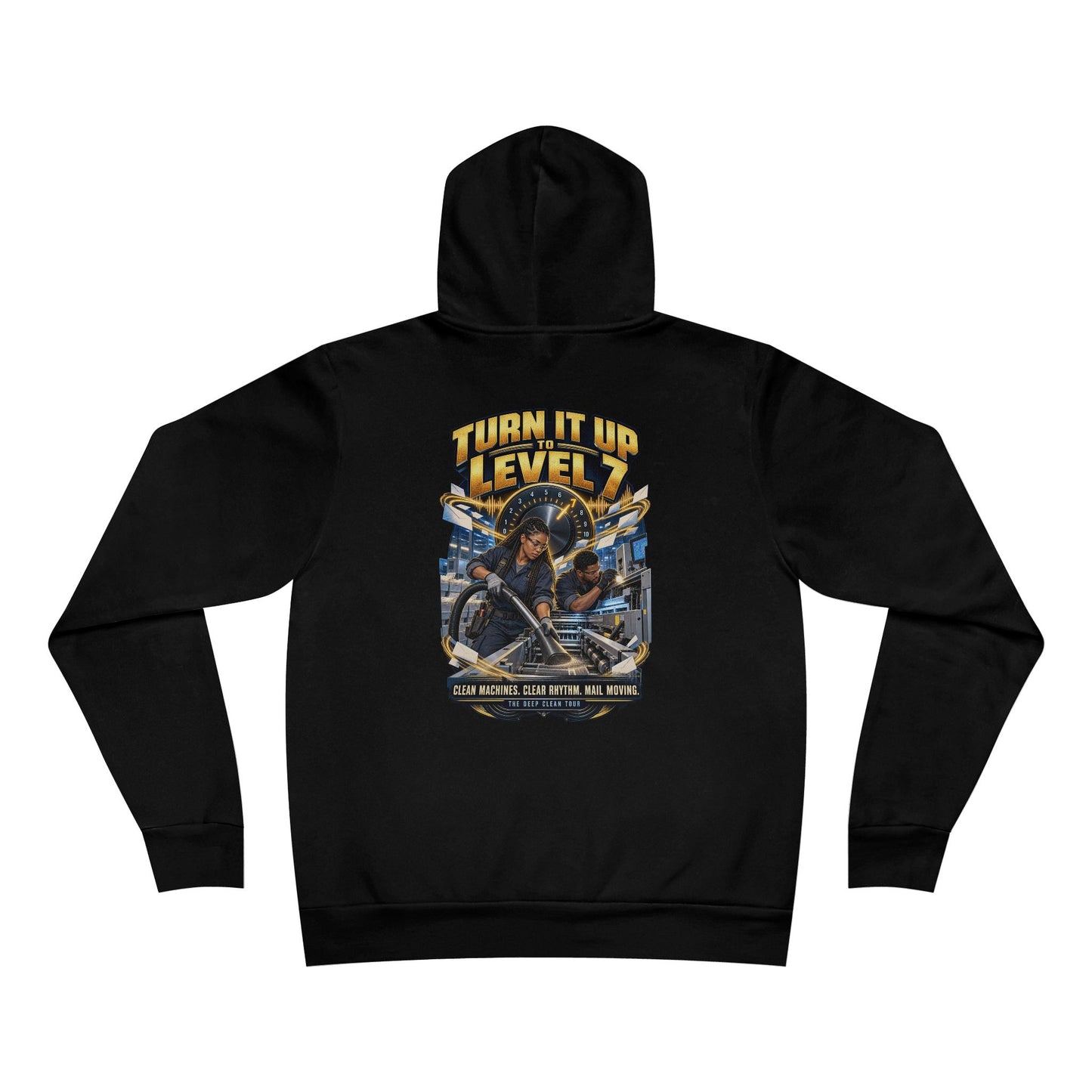 Postal Music - Turn It Up to Level 7 - Two-Piece Jogger Set - Hoodie