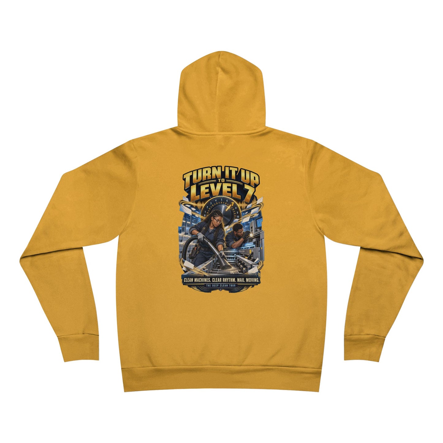 Postal Music - Turn It Up to Level 7 - Two-Piece Jogger Set - Hoodie