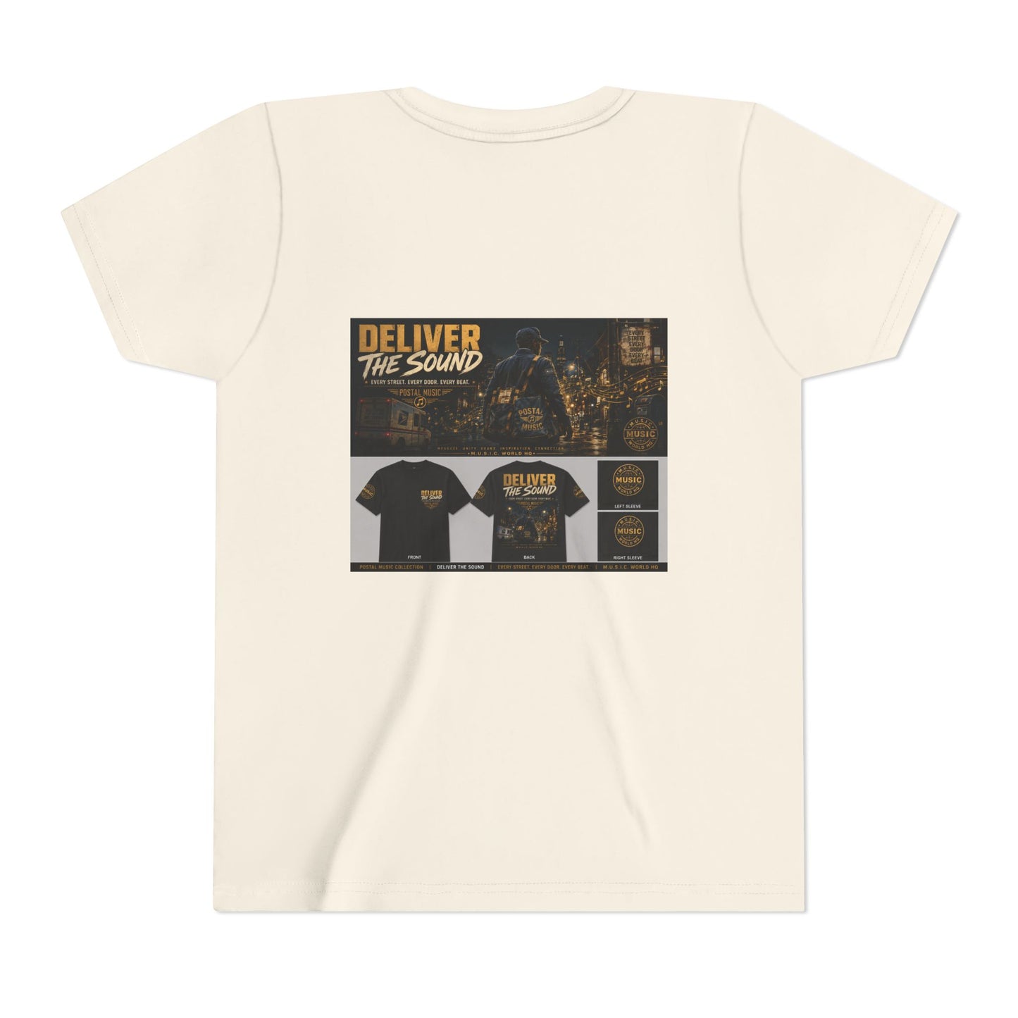 Postal Music — Deliver the Sound — Youth T-Shirt