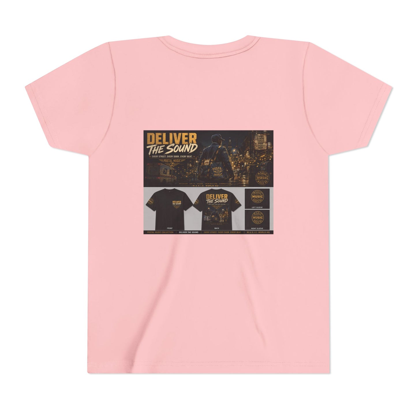 Postal Music — Deliver the Sound — Youth T-Shirt